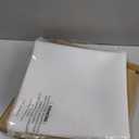 Extra Large Silicone Mat 36" x 24" Place Mats, Heat Resistant Mat for Kitchen Countertop Protector, Thick Placemats Silicone Mats for Kitchen Counter Mat Dining Table Mat, White Translucent, Sapid