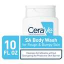 CeraVe Body Wash with Salicylic Acid, Fragrance Free Body Wash to Exfoliate Rough and Bumpy Skin, Allergy Tested, 10 Ounce
