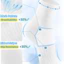 Boys Girls Kids Socks Crew Socks 5 Pack for 2-4,4-6,6-8,8-10,10-12,12-14 Years Old White Black Grey Blue Pink (Large)