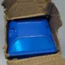 Road Reflectors Pack of 10 | 4 by 4 inch Street Pavement & Asphalt Stud Markers | Great for Speed Bumps, Sidewalks, Pedestrian Crossings, Freeways & Driveways | Industrial Grade (Blue)