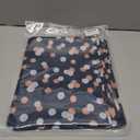 92 x 20 Inch Flower Oxford Cloth Jumbo Rug Storage Bag, Dustproof Carpet Protection Bags, Rolled Rugs Drawstring Carpet Pouch for Indoor Outdoor Carpet Storage Packing