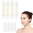 FHH Neck Tape Lifting Invisible, 20 PCS Neck Lift Tapes for Women, Suitable for Neck, Face adn Jaw, Durable & Waterproof(4pcs Bands, 20pcs Patches)