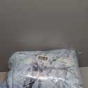 Nesker 7 Pcs Christmas Comforter Set Queen Size, Winter Forest Wonderland Bedding Set for Kids and Adults, Glitter Forest Sheets Bed Sheet Sets with Fitted Sheet 2 Pillowcases & 2 Shams