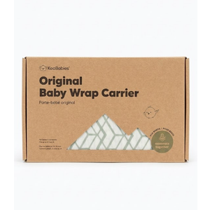 KeaBabies Baby Wrap Carrier  All in 1 Original Baby Carrier Newborn to Toddler Sling, Easy to Wear, Hands Free Bonding, Lightweight, Breathable Infant Wraps (Chevron Maze)