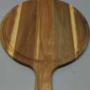 VICTORY RELAX Acacia Wood Round Cutting Board, Wooden Chopping Board for Kitchen and Dining Room, Cheese Board for Meat, Wood Serving Board for Bread, Vegetables, Cheese Cutting Board