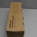 Powools Pet Hair Handheld Vacuum Cordless, Car Vacuum Rechargeable with Reusable Filters, Motorized Brush and Multi-Accessories for Carpet, Couch & Stairs, Red, 17.0"X 4.6"X 6.6"