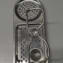 OXO Softworks Stainless Steel Sink Organizer with Brush Holder