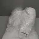 OKBA Throw Pillows Insert Set of 2, with 100% Cotton Cover, Bed and Couch - Indoor Hotel Decorative Pillows, 16x16 in White Pillows Inserts