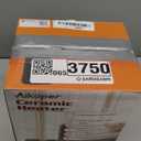 Space Heater, 1500W Electric Heaters Indoor Portable with Thermostat, PTC Fast Heating Ceramic Room Small Heater with Heating and Fan Modes for Bedroom, Office and Indoor Use (Black)