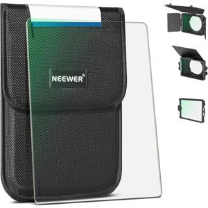 NEEWER 4"x5.65" Square UV Filter,Multi Coated Cinema Protective Filter Compatible with Tilta Compatible with SmallRig and Other Matte Box, 4mm Thick Frame/HD Optical Glass