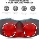 MagicMakers Shiatsu Neck Massager with Heat for Pain Relief Deep Tissue – Mothers Day Gifts for Mom, Women, Her | Ideal for Men, Dad & Him– Amazing Back & Shoulder Relief from Daughter or Son