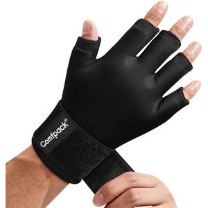 Hand Ice Pack Ice Glove for Arthritis, Reusable Finger Ice Pack Sleeve, Hot Cold Compression Therapy Wrist Ice Pack Wrap for Pain Relief, Tendinitis, Carpal Tunnel