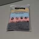 Molasus Women's Cotton Underwear High Waisted Full Coverage Ladies Panties (Regular & Plus Size) (Medium, Multicolor-5pack-a2)