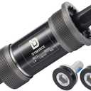 Bicycle Bottom Bracket Bike Bottom Bracket BSA Innenlager Bearing 68mm for Square Tapered Spindle Crank (110.5mm)