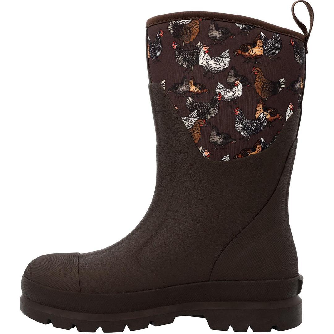 MUCK Women's Chore Classic Mid Work Boot, Brown, Size 9(M) (Brown)
