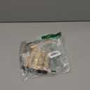 MECCANIXITY E12 Candle Socket Covers, 3.9 Inch Tall Metal Chandelier Sleeves Candelabra Base Sockets Fit to Most Chandeliers, Gold Tone 6 Pcs