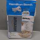 Hamilton Beach 6-Speed Electric Hand Mixer with Whisk, Traditional Beaters, Snap-On Storage Case, 250 Watts, White