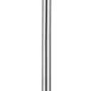 Brushed Nickel Toilet Paper Holder Free Standing, 25" H 304 Stainless Steel Toilet Paper Stand for BathroomWeighted Base Floor Tissue Roll Holder,Toilet Roll Stand