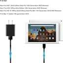 15W Fast Charger with 10Ft Extra Long 5A USB C Cable for Charging New Fire HD 10,10Plus-9th 11th 2019 2021 2023,Fire Max 11-13th 2023, Fire HD 7 8-10th 12th 2020 2022,Kids Edition, Kids Pro