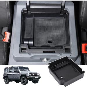 Car Armrest Storage Box Tray Compatible with INEOS Grenadier 2022-2026