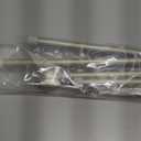 Amazon Basics Adjustable Curtain Rods for Windows, Round Finials, 1-Inch Rod, 72" to 144", Nickel, Pack of 1