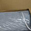 Comfort Expression Orthopedic Dog Bed for Extra Large Dogs 53x42 Inch, Waterproof Supportive Egg Crate Foam XXL Pet Bed with Removable Bolsters, Dog Couch with Washable Cover & Non-Slip Bottom, Grey