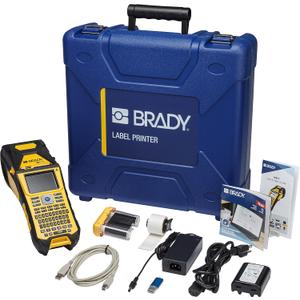 Brady M610 Bluetooth Handheld Label Maker with Hard Case (M610-B-KIT). Durability Meets The widest Range of Data Entry Options. Replaces BMP61-W,Yellow/ Gray