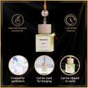 3 x Car Air Fresheners 2-Pack Long Lasting Hanging Car Freshener for Auto and Home, 2pcs Linen (0.34 Fl Oz (Pack of 2))