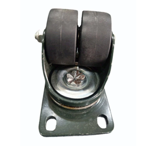 4Pk Supo Double Wheel PU Caster, Load Capacity(kg): 100kg