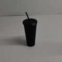 24 fl. oz Mermaid tumbler soft touch finish Black