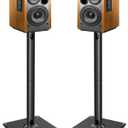 PERLESMITH Universal Speaker Stands Pair for Surround Sound up to 22LB, 27.56 Inch Bookshelf Speaker Stand for Klipsch, Polk, Yamaha & Other Large Satellite, Bookshelf Speakers, Studio Monitors (Weight 22 LBS)