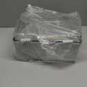 Zulkit Junction Box ABS Plastic Dustproof Waterproof IP65 Electrical Boxes Hinged Shell Outdoor Universal Project Enclosure Grey Clear Cover With Mounting Plate 11.8 x 7.9 x 6.3 inch (300x200x160mm)