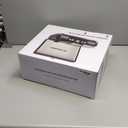 Vinyl Record Player with Built-in Speakers 3-Speed Vintage Record Player Bluetooth Portable Suitcase Turntable Belt-Driven LP Player Support RCA Output and Headphone Output (White Rose Gold)