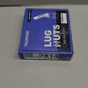 TAGMORE 20pcs 1/2"-20 Lug Nuts - Compatible with 1987-2018 Jeep Wrangler, 1993-2010 Grand Cherokee, 1994-2001 Dodge Ram 1500, 1991-2019 Ford Explorer, One-Piece Design Factory Chrome Wheel Lug Nut Set