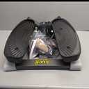 ZIWWVY Stepper Machine with Resistance Bands, Mini Stepper with 300LBS Weight Capacity, Twist Stepper for Full Body Workout, Adjustable Step Height, Smooth and Quiet, Step Machine for Men Women