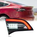 TODO 1077401-00-G 3 Pin Inner Trunk Tail Lights Compatible With Tesla Model 3 2017-2021 1077401-00-F 1077401-00-E 1502088-00-B Rear Lamp Driver Left Side
