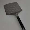 Perforated Pizza Peel 12 inch with 10 inch Folding Handle - Stainless Steel Spatula Paddle for Effortless Pizza Transfer & Easy Storrage - Outdoor Pizza Oven Accessories by KitchenStar