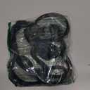 GEIT 4/5/6FT Leather Dog Leash, Heavy Duty Dog Training Leashes, Genuine Leather Braided Leash with Quick Release/Locking Tactical Frog Clip for Medium and Large Dogs (1/2'' x 4 FT, Black)