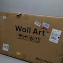 Large Framed Neutral Abstract Wall Art for Living Room Set of 2, 24x36 In, 24" W x 36" H x 2Pcs
