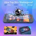 3 x 3 Pack Tempered Glass Screen Protector for Nintendo Switch 2 7.9 inch 2025, with Easy Installation Frame, Bubble Free, HD-Clear, Anti-Scratch, Touch Sensitive, Full Coverage Switch 2 accessories