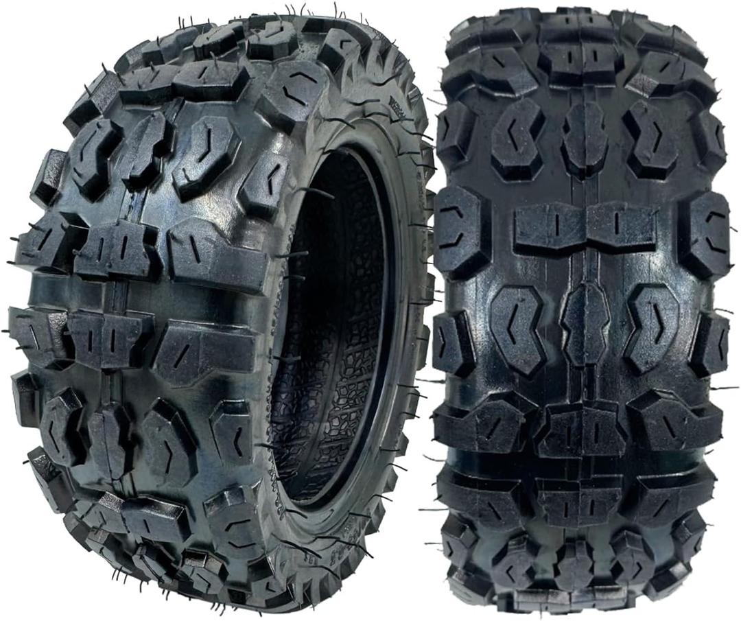 90/65-6.5 Tubeless scooter tire Replacement,11 Inch tire,Thickened Non-Slip Shockproof,for 38cc 40cc 47cc 49cc Mini Pocket Bikes Dirt Pit Rocket Bike(2 Pack)