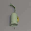 Earth Rated Dog Poop Bag Holder, Durable and Leakproof, Unscented, Dispenser with Starter Roll