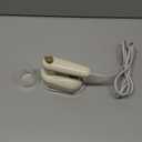 Handheld Portable Steam Iron with Anti-Scald Base, 2-in-1 Steamer and Iron, Saker Portable Steamer for Clothes, 180 Swivel Handle, Compact for Home, Dorm, Travel, Hotels (White)