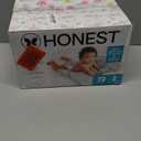 The Honest Company Comfort Dry Disposable Diapers for Sensitive Skin, Hypoallergenic, Rose Blossom + Tutu Cute, Club Box Size 2 (1218 lbs), 72 Count