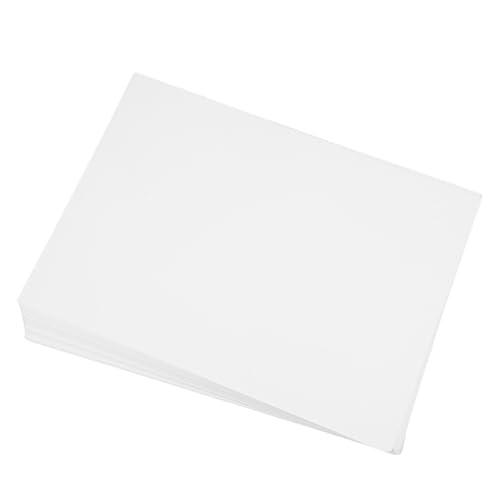 Gatuida 100 Sheets Glossy Photo Paper Quick Dry Instant Dry Picture Paper for Color Printers Home Albums Photography Display Making White