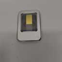 Laak 8 GB New Crystal Transparent Rectangle Genuine USB Flash Drive 3.0 Wedding Gift Pendrive (Gold)