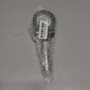 Car Front Bumper Tow Hook, Trailer Grappling Hook with Screw-in Design, Waterproof Bumper Pull Ring Decoration, Foldable Vehicle Exterior Accessory for Truck SUV-Only for Decoration (Black)