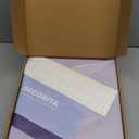 DECORITA Felt Wall Tiles | Large Cork Board Alternative | Aesthetic Felt Bulletin Board for Office, Home & Classroom | Large Cork Boards for Walls Pinboard (12-Pack) | Purple