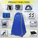 NEVERLAND Pop Up Privacy Shower Tent for Camping, 47x47x77 Inch, 47.2 x 47.2 x 77 inches