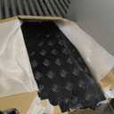 30 Inch Truck Bed Tool Box Truck Car Outdoor Trailer Pickup Underbody Toolbox, RV Storage Organizer, Underbed Tools Organizer W/Lock & Keys, Black Aluminum 5 Bar Tread (30''X13''X10'')